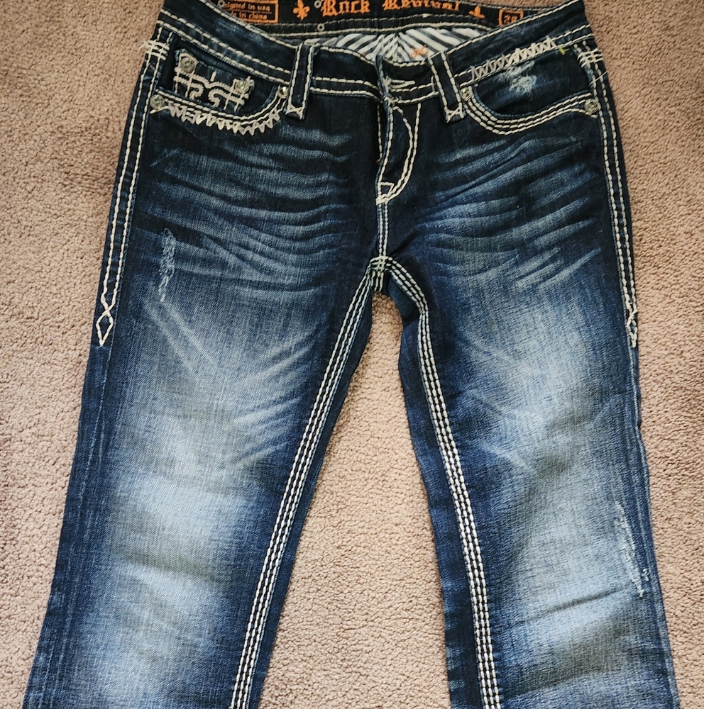 Buckle Blue Denim Jeans